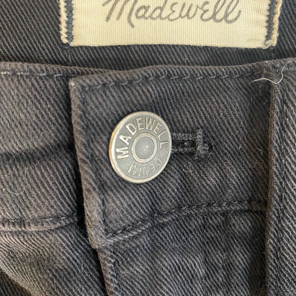 Madewell Black High Rise Skinny Jeans size 4 - Picture 10 of 11